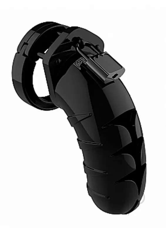 Пояс верности #04 Chastity 4.5 Inch Cock Cage Black, 11,5 см, диаметр 3,5 см, черный