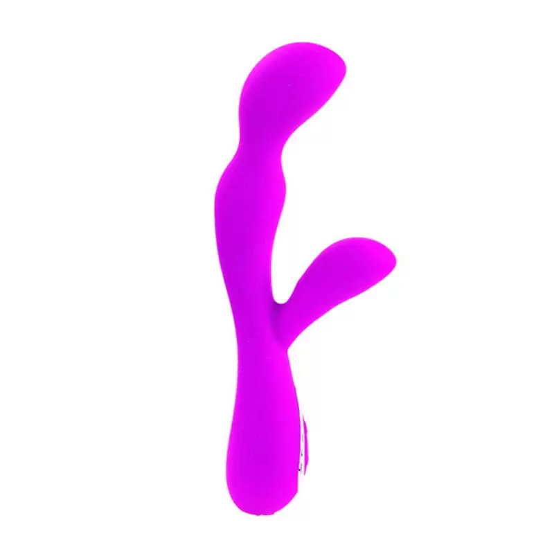 Перезаряжаемый вибратор Impulse с двумя моторчиками – пурпурный