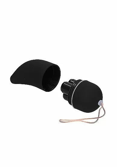 Виброяйцо для стимуляции точки G с пультом управления Medium Wireless Vibrating G-Spot Egg (Черный)