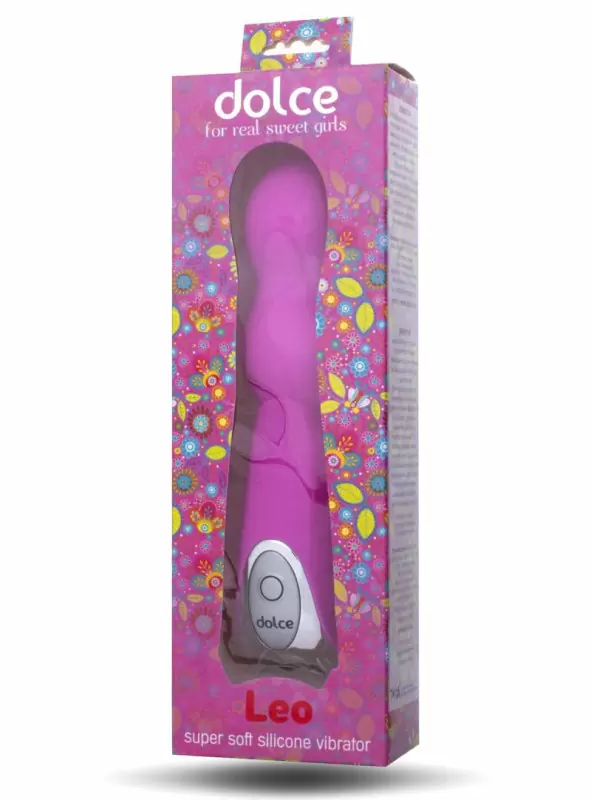 Мультифункциональный вибратор Dolce Leo – розовый
