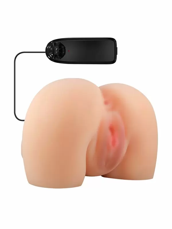 Реалистичный мастурбатор Baile Mila, мини-полуторс вагина-анус, ТПР, телесный