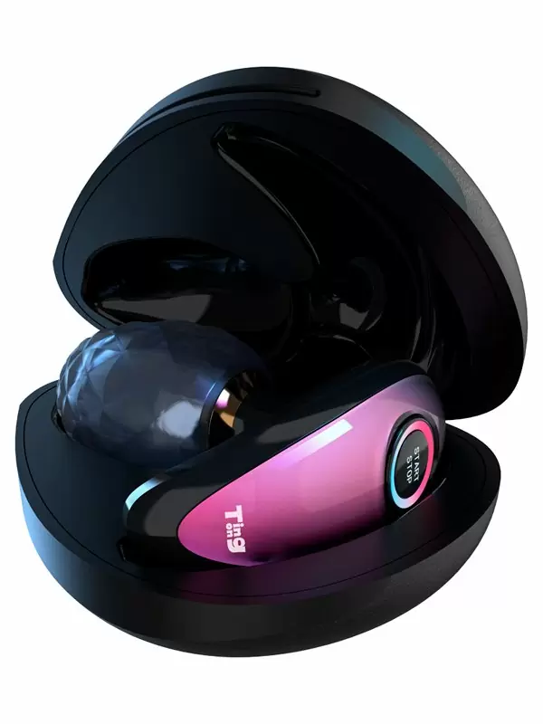 Интерактивная анальная вибропробка Tingon A1, 7 см, 12 режимов, синий