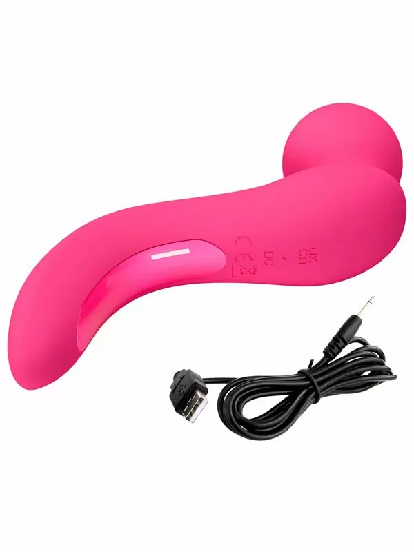 Изогнутый стимулятор клитора Baile Lois, 10 режимов, силикон