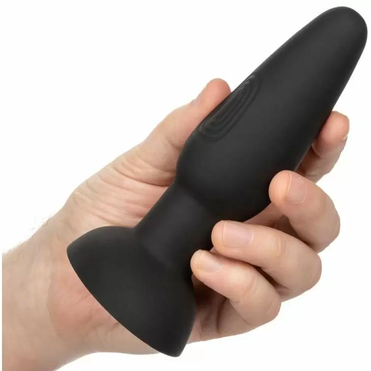 Инновационная умная анальная пробка Bionic Dual Pulsating Probe, 14,5 см, 10 режимов, черный