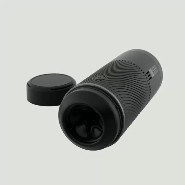 Инновационный мастурбатор с контролем всасывания Arcwave Pow (черный)