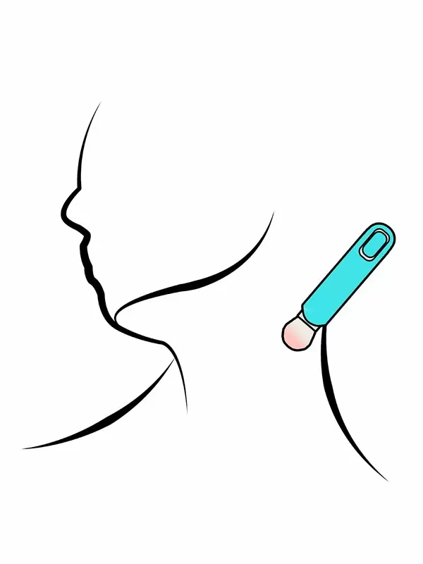 Многофункциональная вибропуля Youvic, 17,1 см, 10 режимов, с кисточкой, силикон, бирюзовый