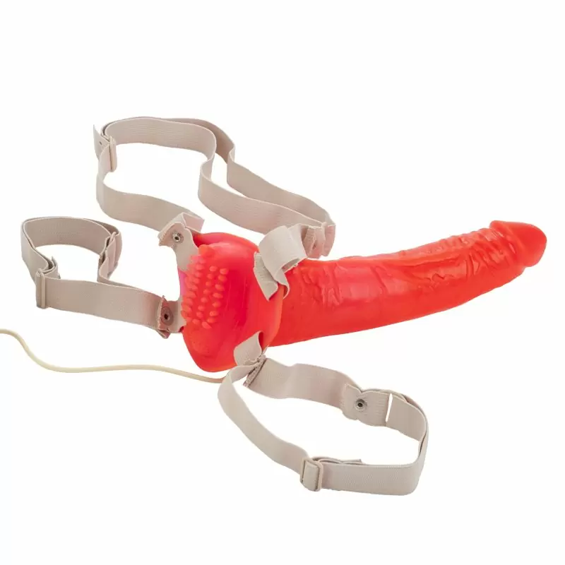 Страпон с турбонадувом «Betty's Jelly Bumble Bee»