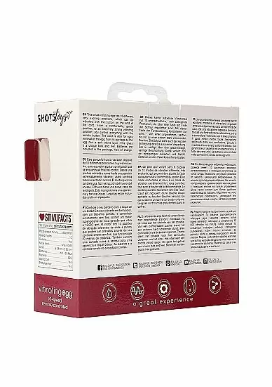 Виброяйцо Vibrating Egg (Красный)