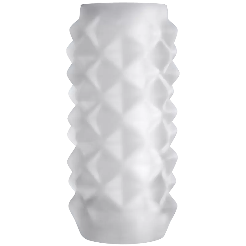 Мастурбатор двусторонний OptiMALE Reversible UltraSkyn Stroker Studs – прозрачный