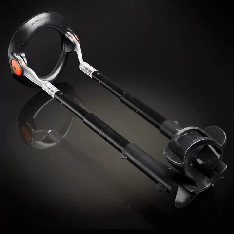 Экстендер для увеличения пениса с полной комплектацией Male Edge Pro – черный с красным