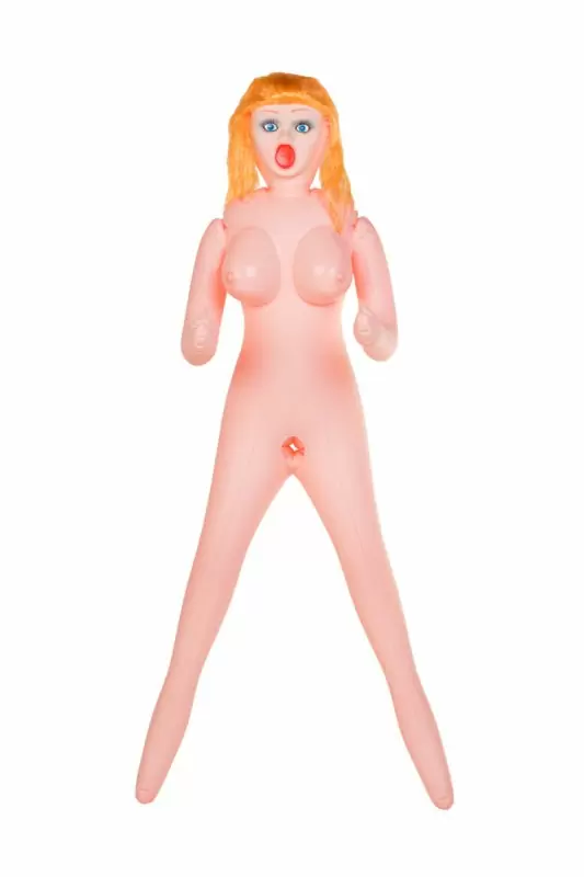 Надувная секс-кукла TOYFA Dolls-X Olivia с реалистичной вставкой - телесный