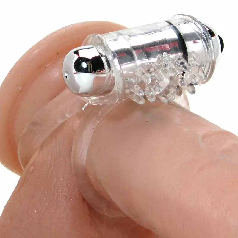 Двойное виброкольцо Screaming O - Double O 6 со стимулятором клитора – фиолетовый