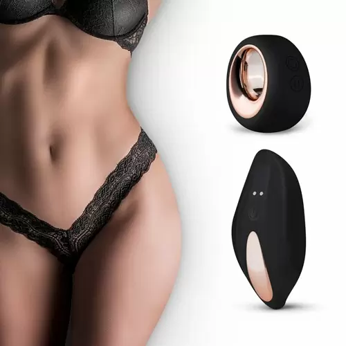 Трусики с вибратором для клитора Vibrating Thong: 12 режимов вибрации, пульт ДУ