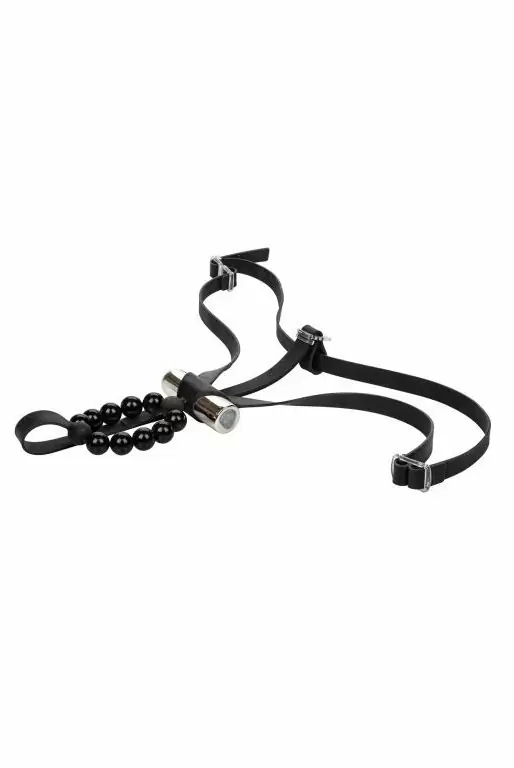 Трусики с вибрацией для клитора Lover's Thong with Pleasure Beads