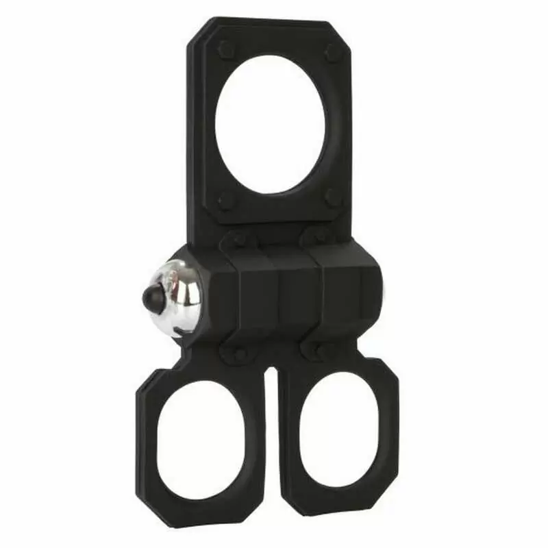 Вибро-кольцо Silicone Lovers Gear Ball Spreader Enhancer™ - Black