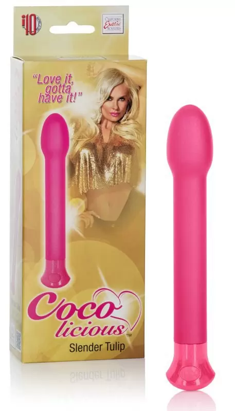 Вибромассажер Coco Licious Slender Tulip – розовый