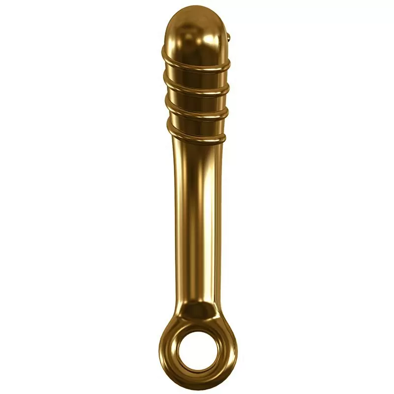 Стимулятор Icicles Gold Edition G05 с вибрацией – золотой