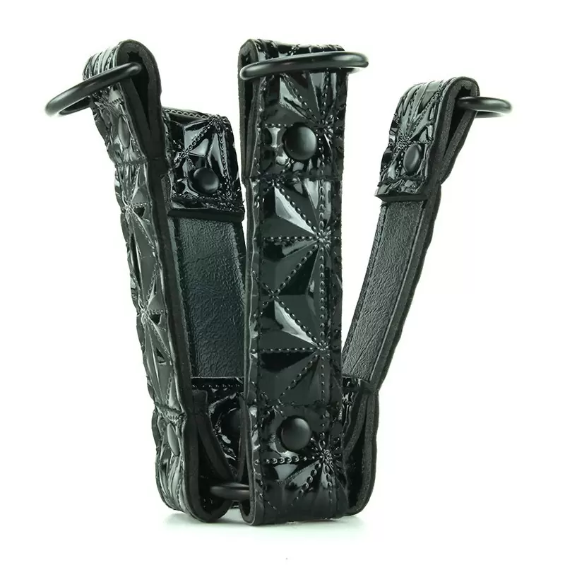 Фиксация крестообразная Sinful Hogtie – черная