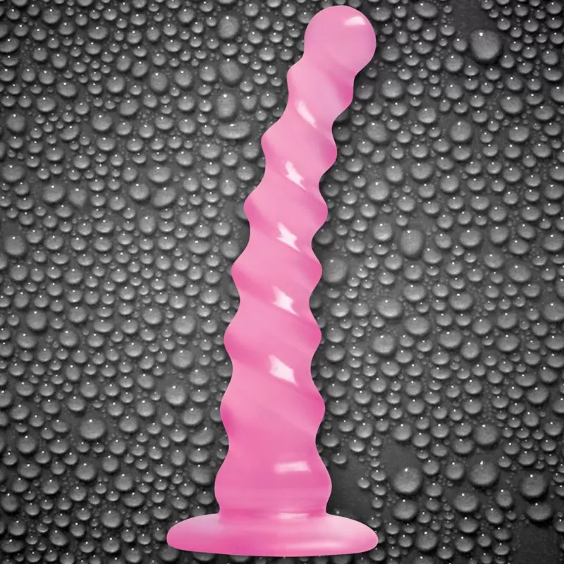 Анальный стимулятор Jollipops Twisted – розовый