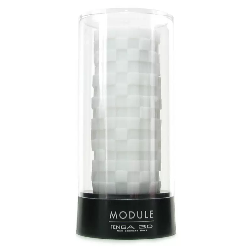 Универсальный мастурбатор Tenga 3D Module – белый