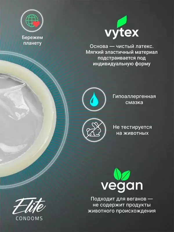 Ультратонкие презервативы MY.SIZE № 3, ширина 72 мм, 22,3 см, размер XXL, 3 шт 