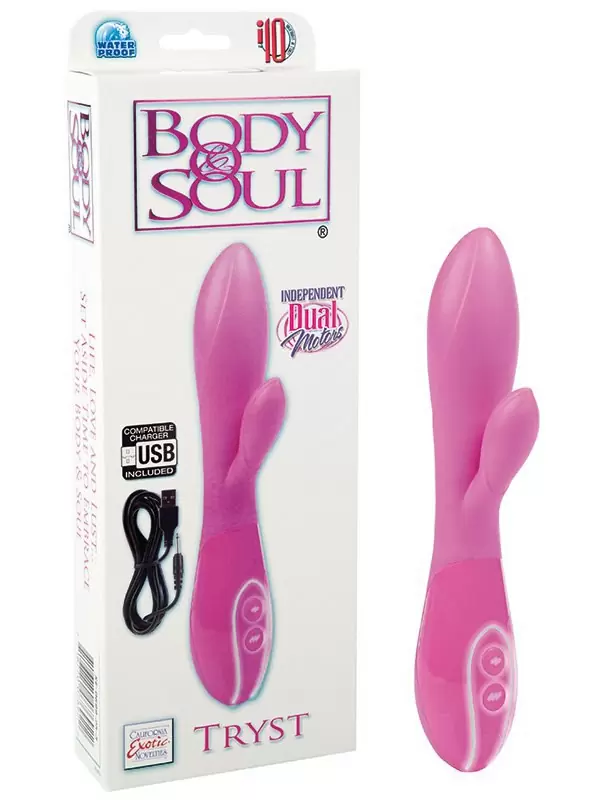 Многофункциональный вибратор Body & Soul Tryst со стимуляцией клитора – розовый