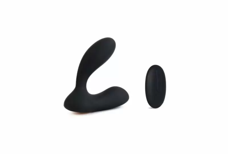 Vick Black Массажер простаты с вибрацией и ДУ