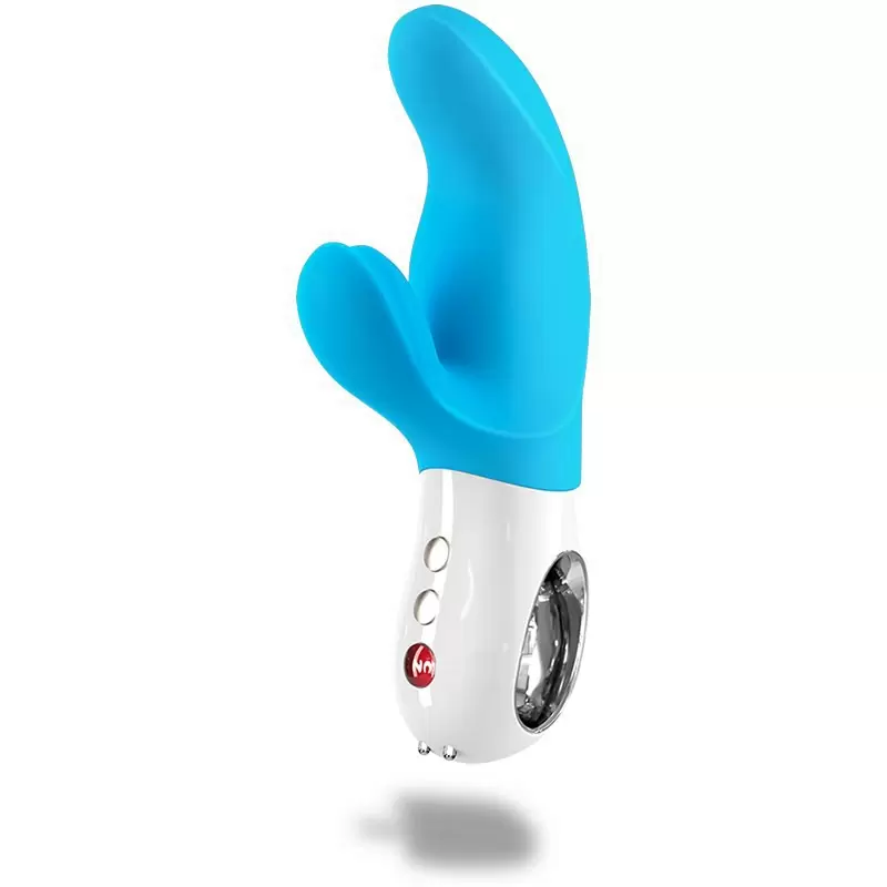 Водонепроницаемый вибратор Fun Factory Miss Bi, 17 см, 6 режимов, голубой