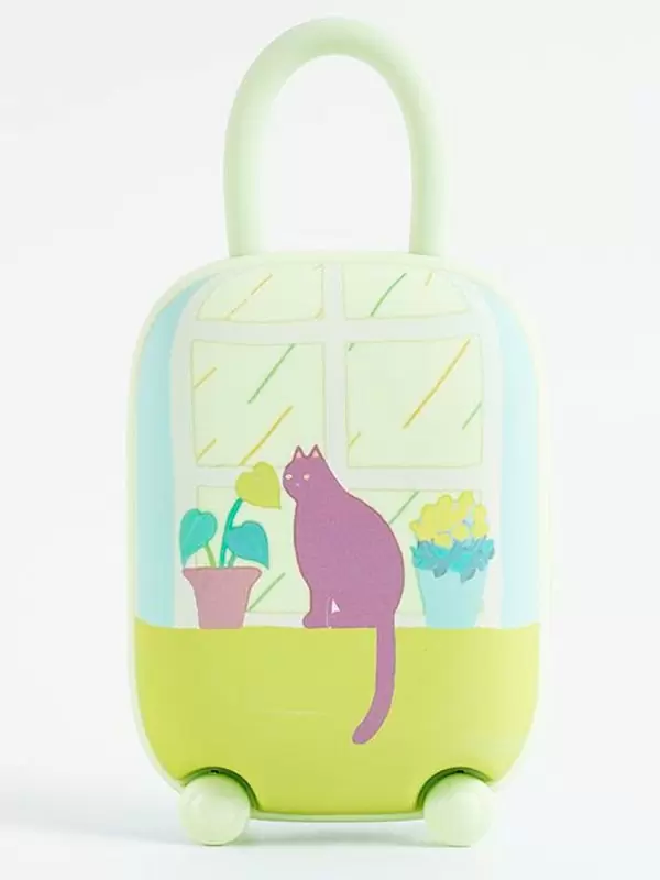 Многофункциональный вибратор BeYourLover Magic Suitcase с бесконтактным стимулятором клитора, управление через приложение, 7 см, зеленый