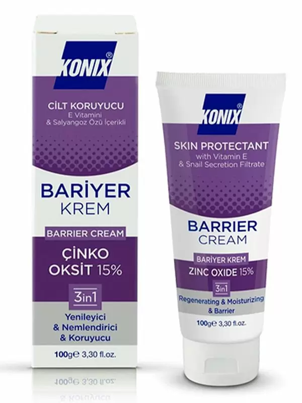 Крем для кожи Konix Barrier Cream, с экстрактом улитки и витамином E, 100 мл