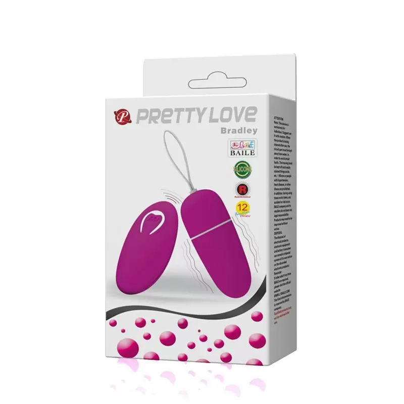 Многофункциональная вибропуля Bredli с беспроводным пультом – розовый 