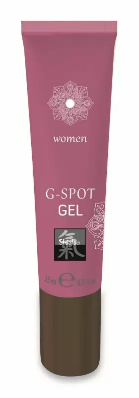 Ухаживающий гель для женской интимной зоны Shiatsu G-SPOT GEL women 15 мл.