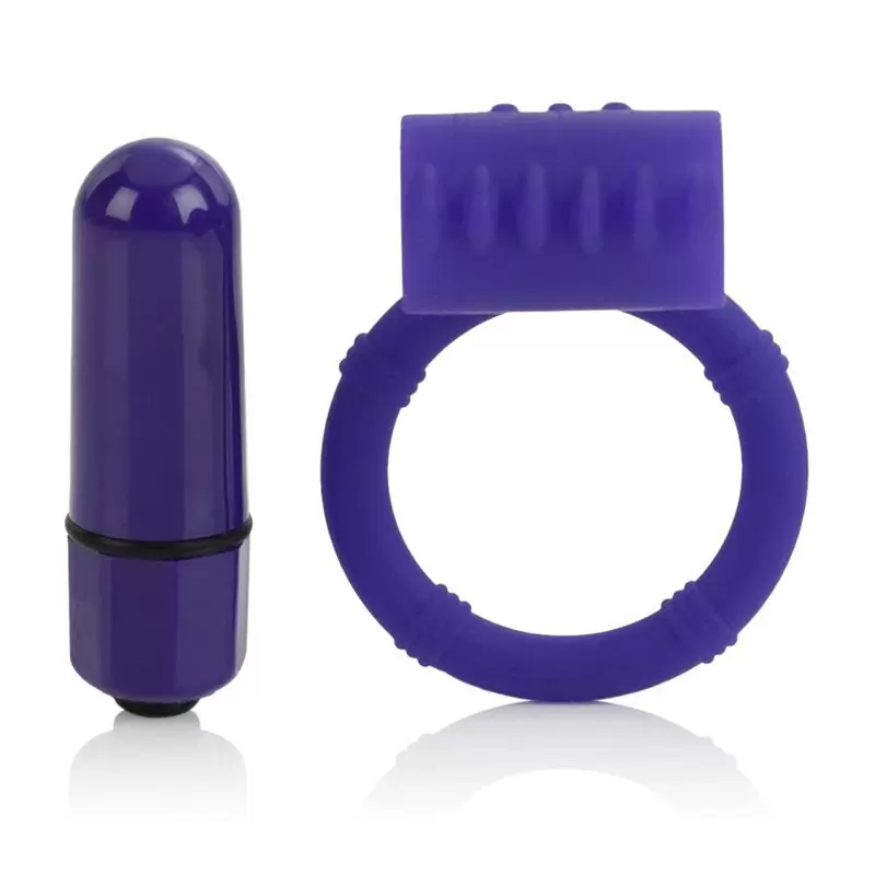 Эрекционное кольцо Lia Magic Rings с двумя положениями – фиолетовый