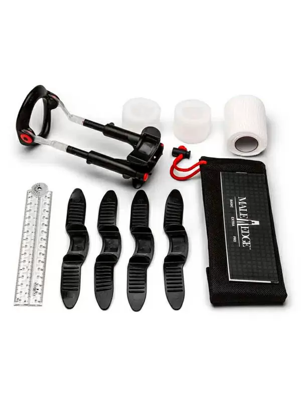 Комплект для увеличения пениса MaleEdge Pro, черный