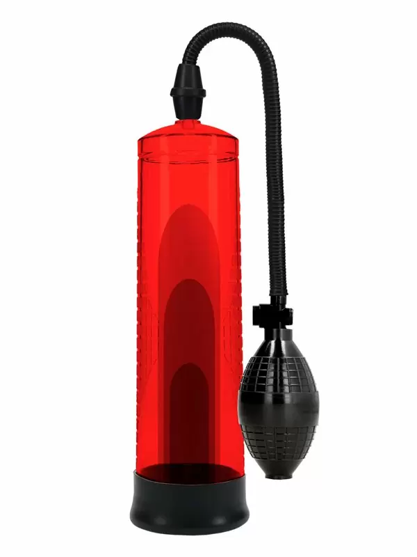 Вакуумная помпа Basic Pump 1, 31 см, диаметр 6 см, красный