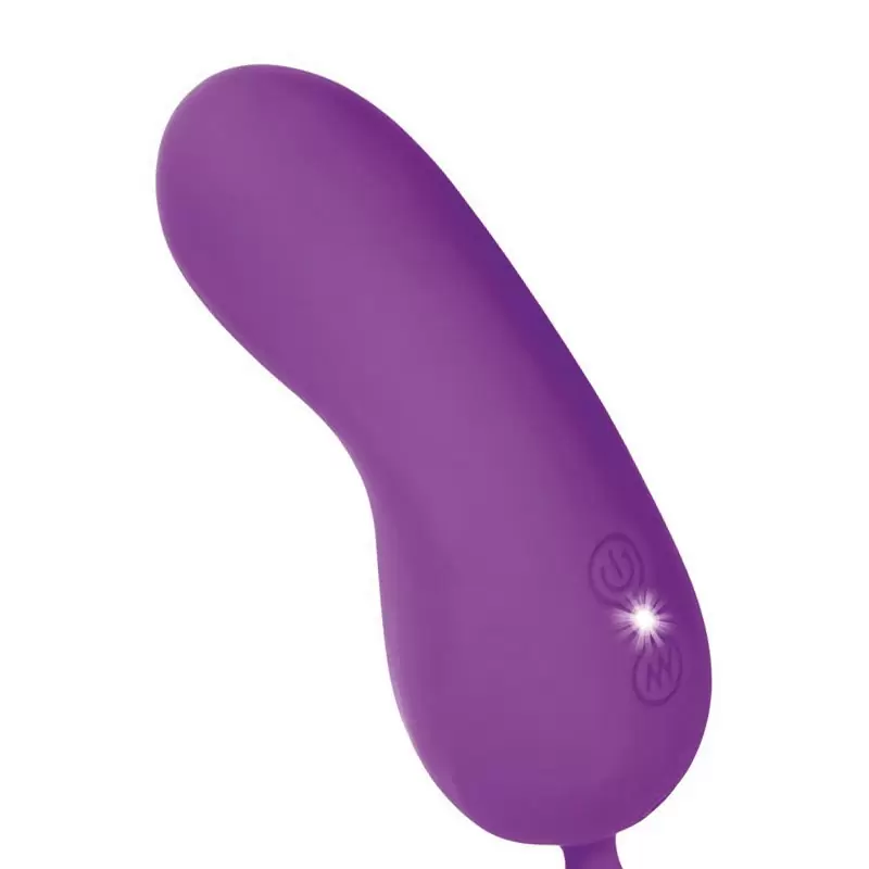 Перезаряжаемое вибро-яйцо Impress Remote Teaser на радиоуправлении – фиолетовый