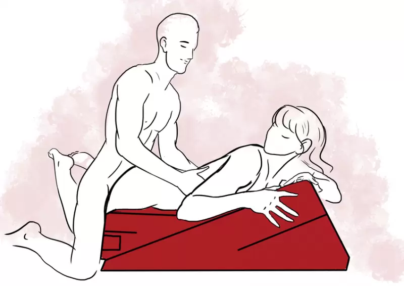 Набор подушек для любви Liberator Wedge/Ramp Combo - фиолетовый