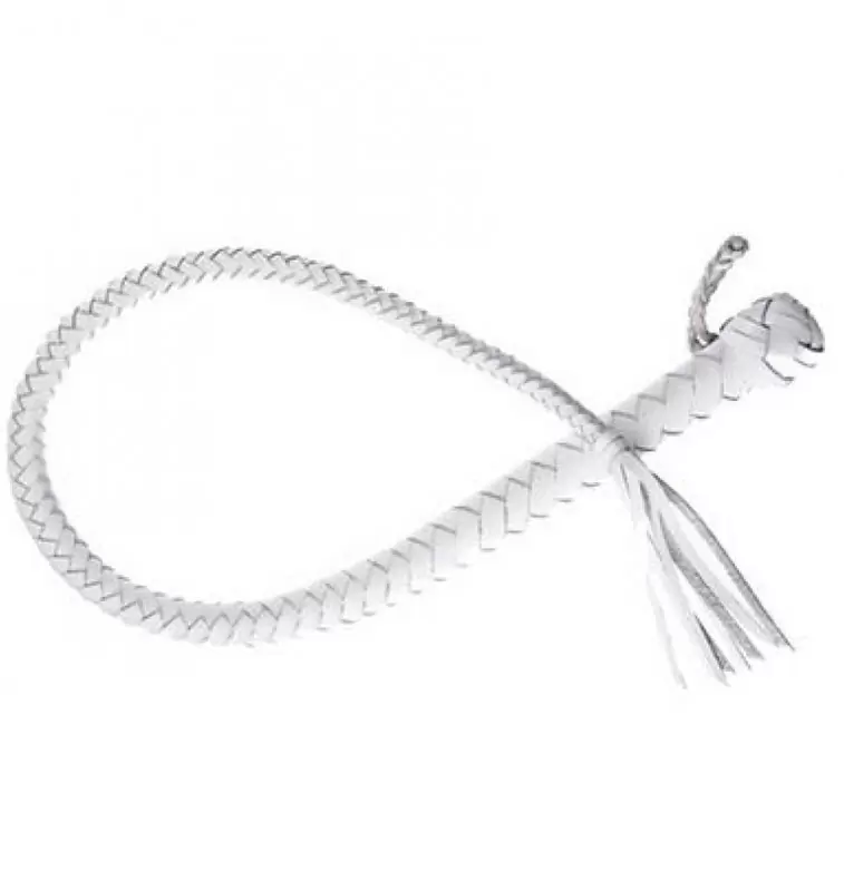 Плеть однохвостая Sitabella с хлопушкой – белый