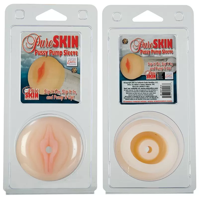 Уплотнитель для вакуумной помпы Вагина Pure Skin Pump Sleeve – телесный