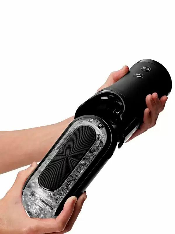 Набор Tenga Flip Zero Electronic Vibrotation: мастурбатор с вибрацией и устройство вращения, 5 режимов, черный