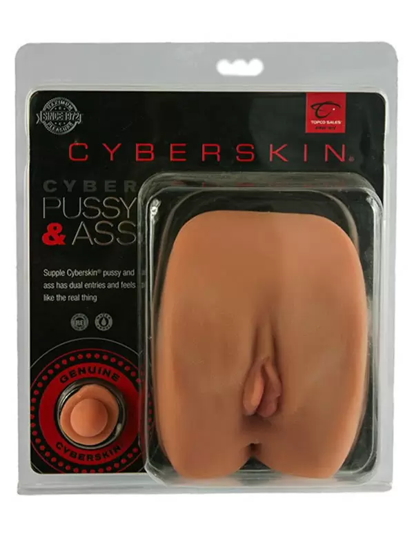 Мастурбатор вагина и анус Cyber Pussy and Ass – телесная