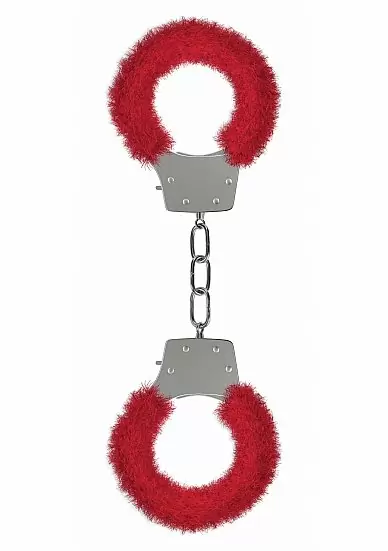 Наручники Furry Pleasure Handcuffs Red