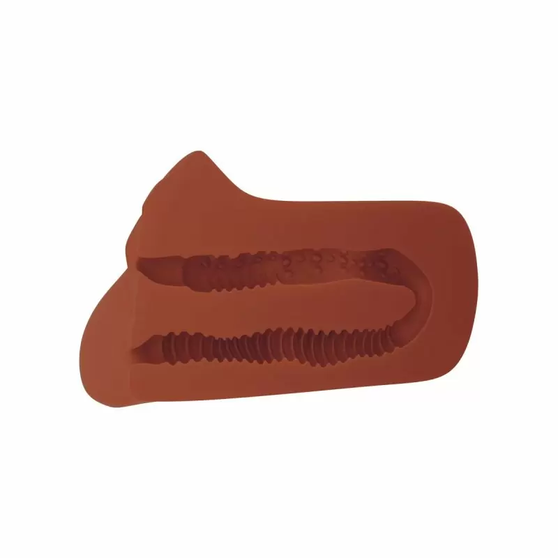 Мастурбатор в форме вагины и ануса PDX Plus Pick Your Pleasure Stroker Brown