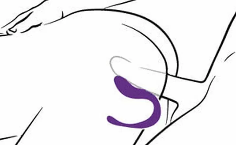 A.D. Mini Romeo Вибратор для пар с пультом ДУ