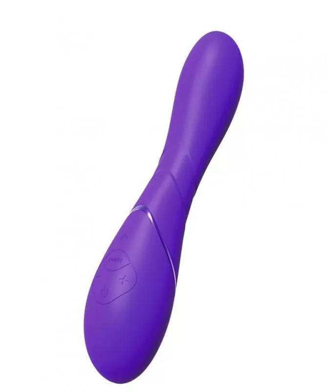 Вибратор Heating Wand c функцией подогрева - фиолетовый