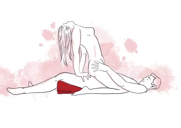 Подушка для любви малая Liberator Retail Wedge - синий