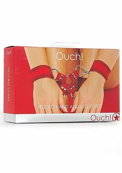 Крестообразные наручники (оковы, фиксаторы) для рук и ног Velcro hand and leg cuffs