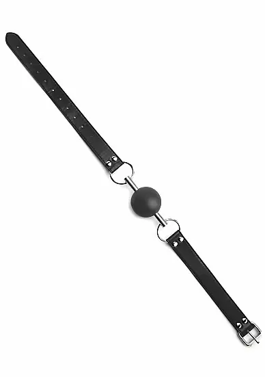 Кляп из резины Solid Ball Gag - Black