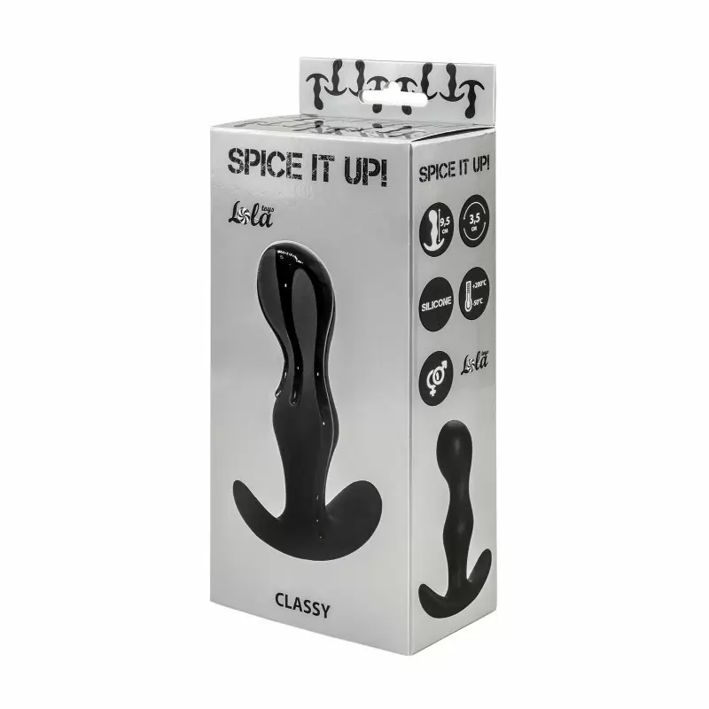 Анальная пробка Spice it up Classy Black 8013-01lola