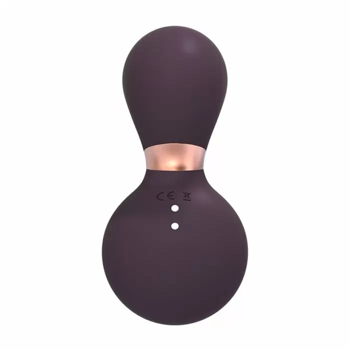 Интенсивный стимулятор клитора Irresistible Invincible Purple, 12 см, силикон, фиолетовый